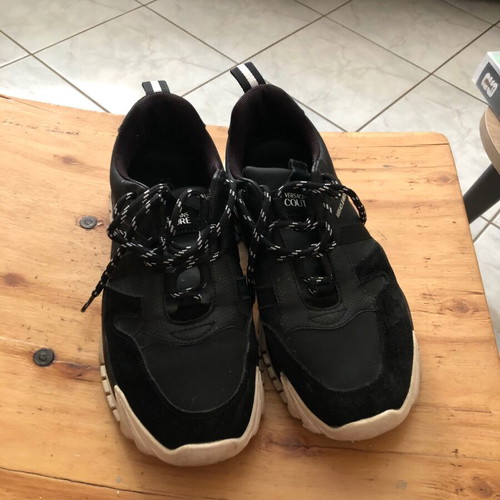 Versace Jeans Couture shoes size 44 like new, black and white