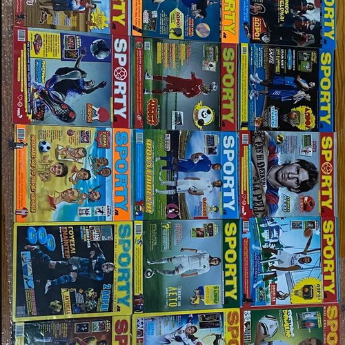 Sporty Jr magazines like new, collection of 25 issues