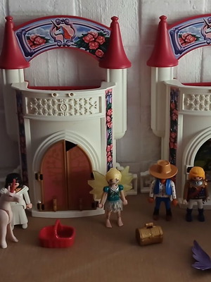Playmobil για κορίτσια μεταχειρισμένο, πακέτο όλα μαζί
