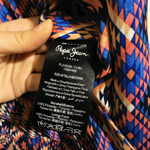 Cruaze airy printed jumpsuit Pepe Jeans like new, multicolor