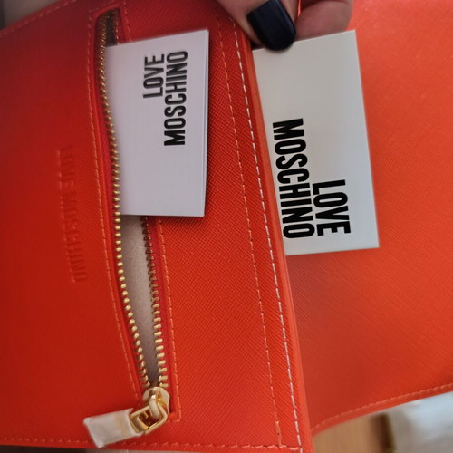 Love Moschino backpack coral, like new