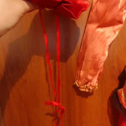 Children's Poppy Carnival Costume like new 1-2 years vintage