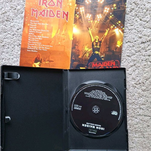 Iron Maiden and Bruce Dickinson DVD collection like new, metal