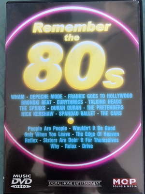 Remember the 80s DVD like new