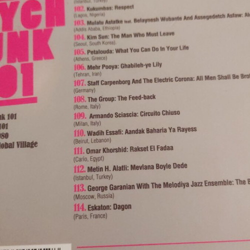Psych Funk 101 CD like new, various artists