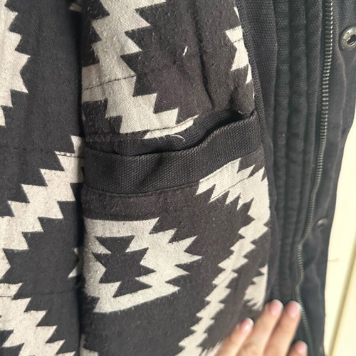 Levi's men's jacket used, small oversized, black, warm lining