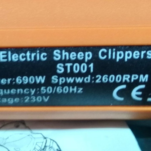 Sheep Clipper 690w new professional