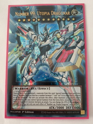 yugioh number card 99 Yu-Gi-Oh! - Primal Origin - Number C102: Archfiend Seraph (SR)