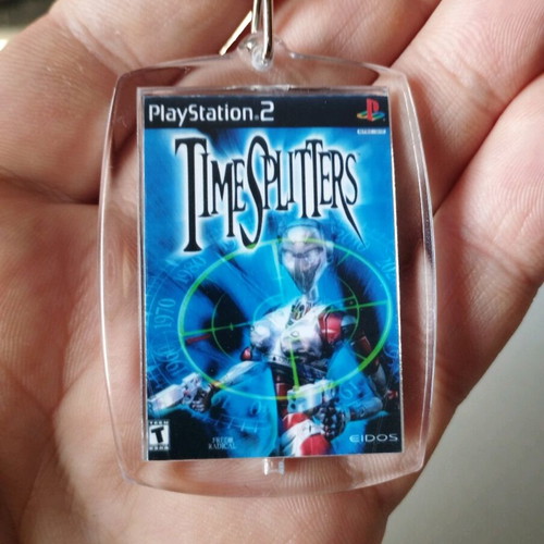 Time Splitters PS2 acrylic keychain