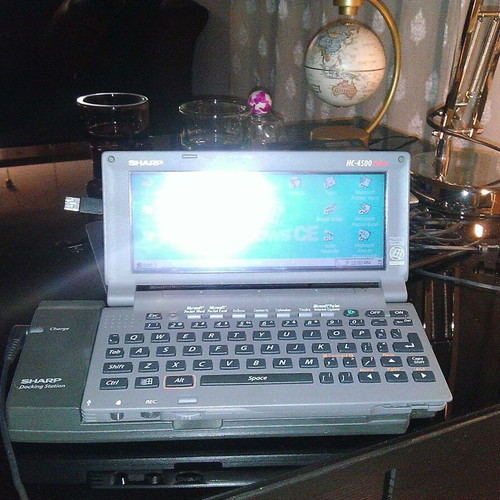 Sharp HC-4500 Handheld-PC used