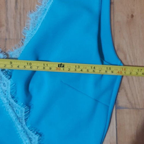 Jumpsuit petrol like new, one size with belt and pockets