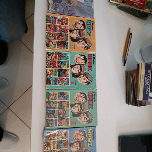 Bleck and Mikros Iroas comics new, authentic issues