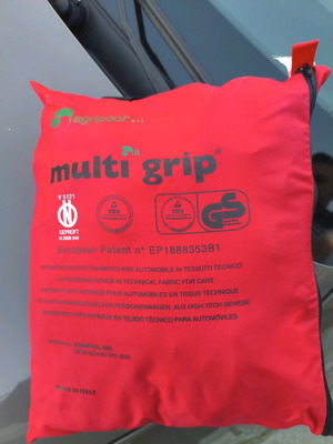 Multigrip TG 83 snow chains used, set of 2