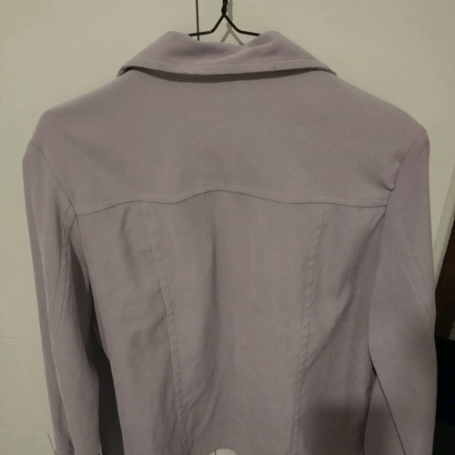 Lilac women's jacket used, size M, with shoulder pads