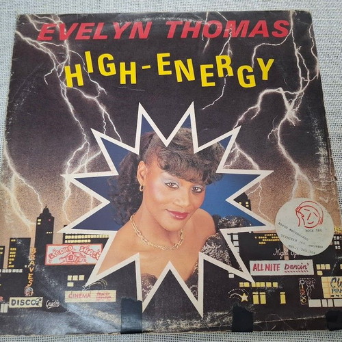Evelyn Thomas High-Energy 12' vinyl used, electronic