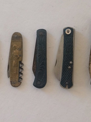 Συλλεκτικοί σουγιάδες μεταχειρισμένοι, πακέτο 5, ελληνικός στρατός 1972