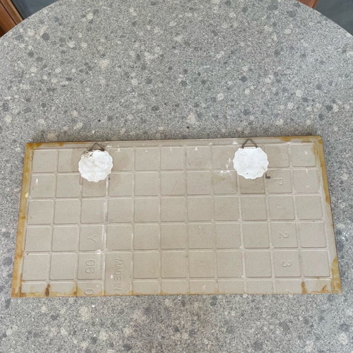 Ceramic tile with wine design