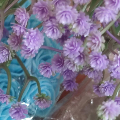 Craft foam rose set new, colorful EVA flowers with decorative branches