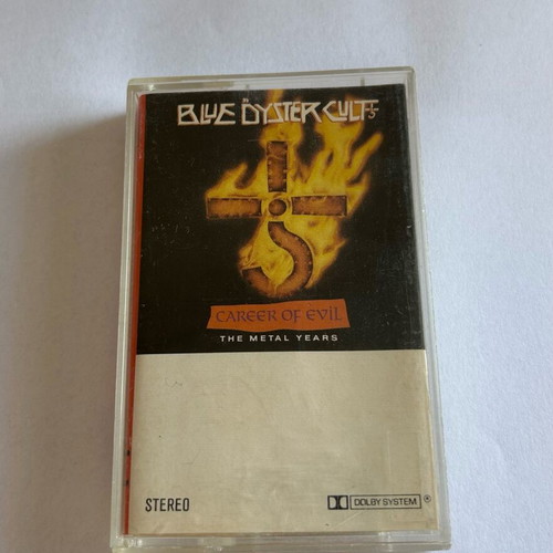 Blue Oyster Cult Career Of Evil (The Metal Years) cassette used