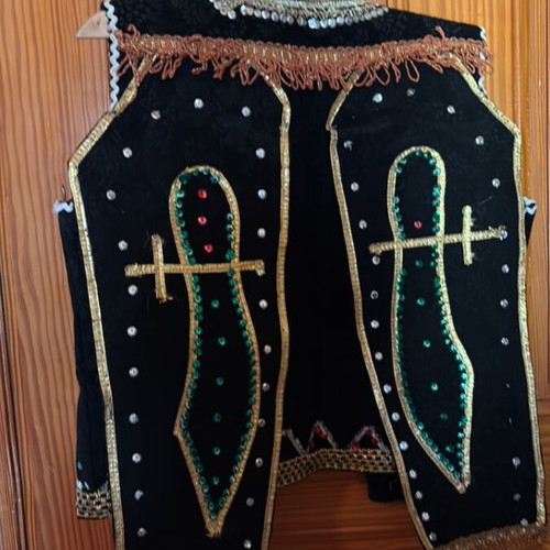 Children's vest used from traditional Tsollia costume handmade