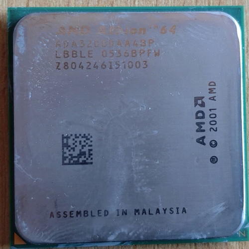 AMD Athlon 64 3200+ processor like new with heatsink and fan