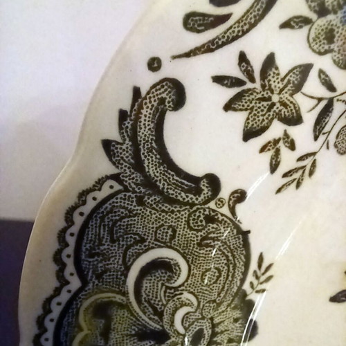 Ridgway decorative plate ’60s used, Windsor porcelain