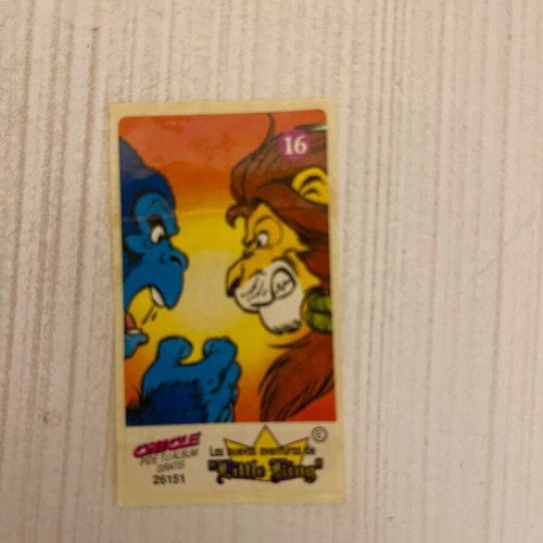 Vintage stickers used, pack of 3, 1990s