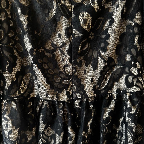 princess polly baby blue dress Black And Gold Shein Dress main image 0
