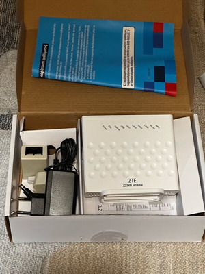 ZTE ZXHN H168N router like new