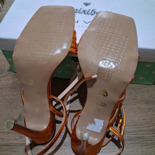 Mairiboo for Envie orange sandals new No 37