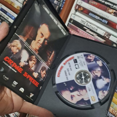 Crime Spree DVD social genre, like new condition, subtitled