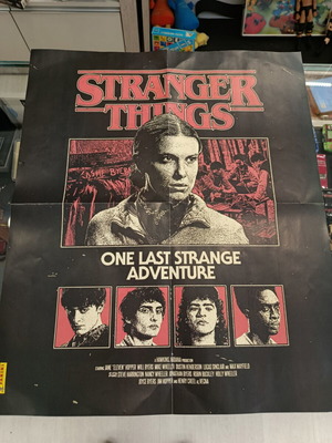 Αφίσα Stranger Things Panini μεταχειρισμένη, 55x45 εκ