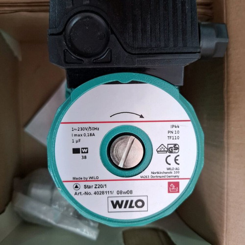 Wilo-Star Z20/1 circulator pump new