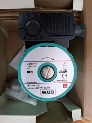 Wilo-Star Z20/1 circulator pump new