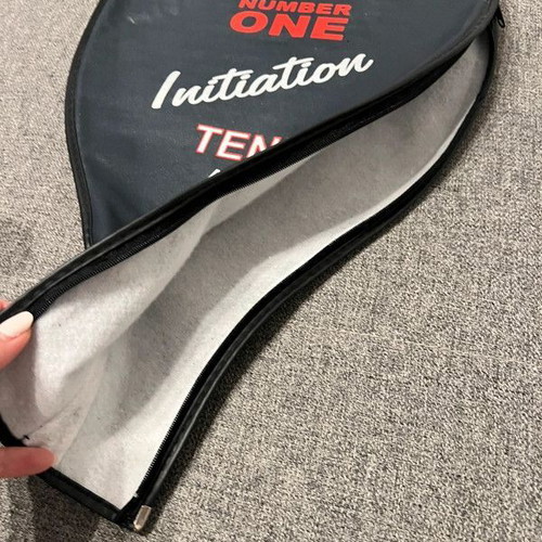 Number One Initiation tennis racket used with case