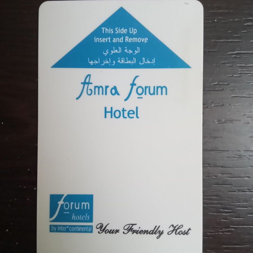 Amra Forum Hotel Electronic Plastic Key new