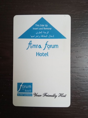 Amra Forum Hotel Electronic Plastic Key new