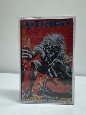 Iron Maiden A Real Live One касета като нова
