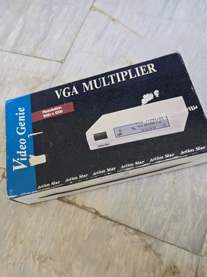Action Star Video Genie VGA Multiplier new