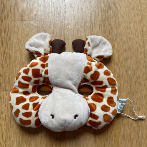 Cloth mask giraffe Nature planet toy like new