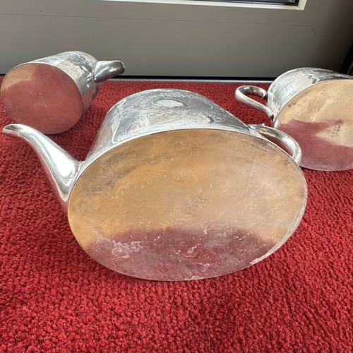 Vintage silver-plated set used
