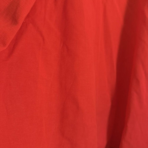 Zara coral short A-line dress with party shoulders new