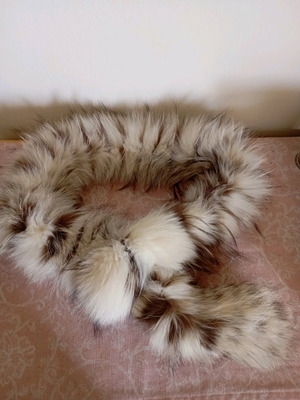 Fox fur scarf like new
