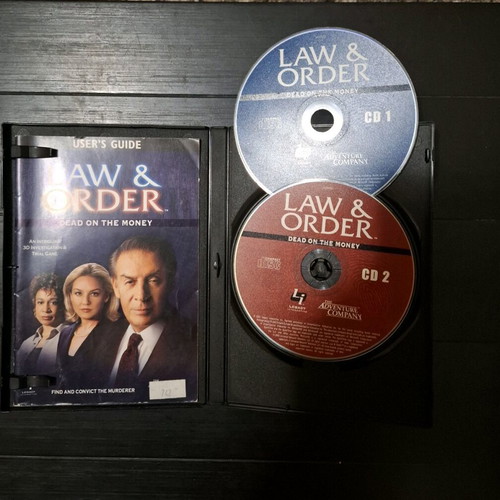 Law & Order: Dead on the Money PC game used