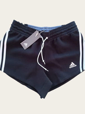 Adidas μαύρο γυναικείο σορτσάκι φούτερ S καινούριο με καρτελάκι