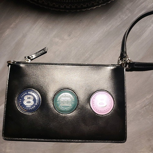Opening Ceremony black leather shoulder bag like new