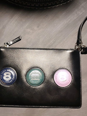 Opening Ceremony black leather shoulder bag like new