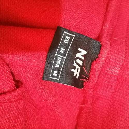 Nuff red bermuda shorts size M like new