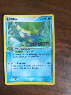 Lombre αυθεντική κάρτα Pokemon holographic σαν καινούργιο