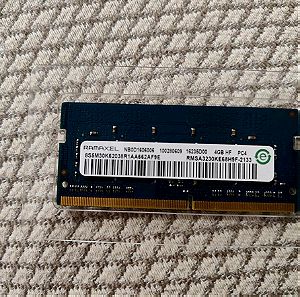 Μνήμη RAM για Laptop 4GB 2133Mhz